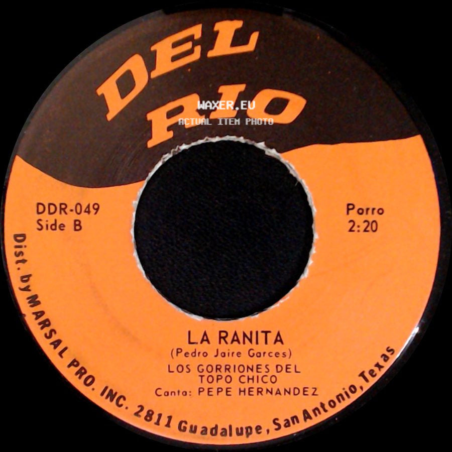 Los Gorriones Del Topo Chico - Ya No Me Castigues / La Ranita side B
