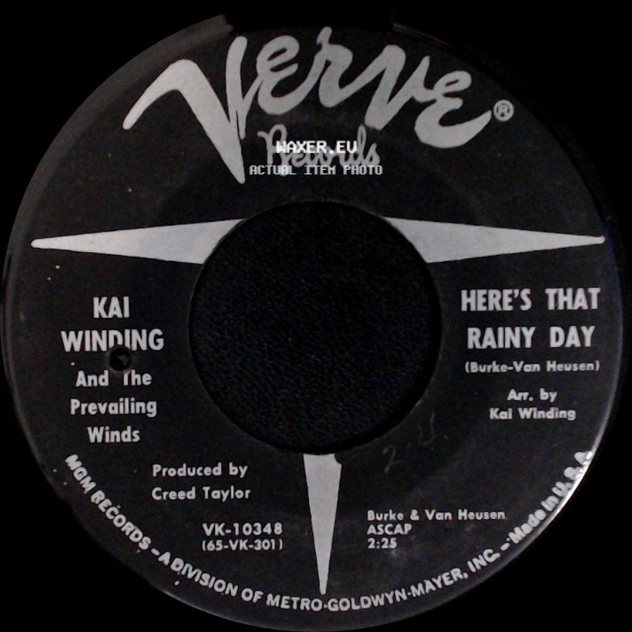 Kai Winding And The Prevailing Winds - My Hands Reach Out To You / Here's That Rainy Day side B