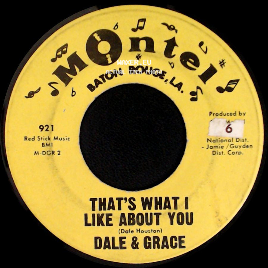 Dale & Grace - That's What I Like About You / I'm Leaving It Up To You side A