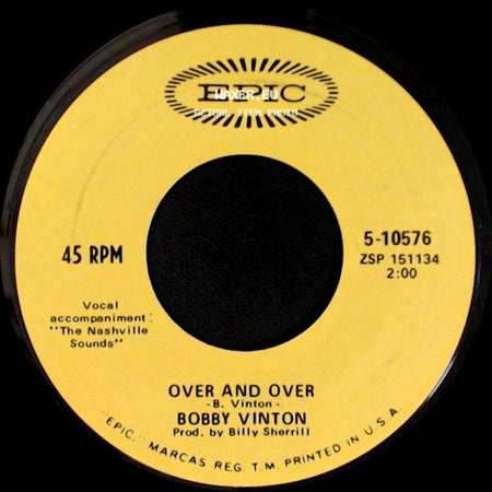 Bobby Vinton - Over And Over / My Elusive Dreams side A