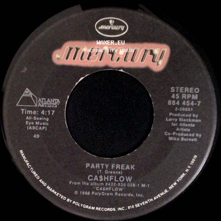 Cashflow - It's Just A Dream / Party Freak side B