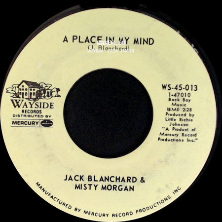 Jack Blanchard & Misty Morgan - A Place In My Mind / Humphrey The Camel side A