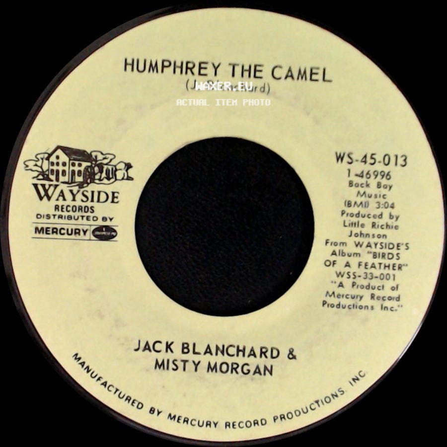 Jack Blanchard & Misty Morgan - Humphrey The Camel / A Place In My Mind side A