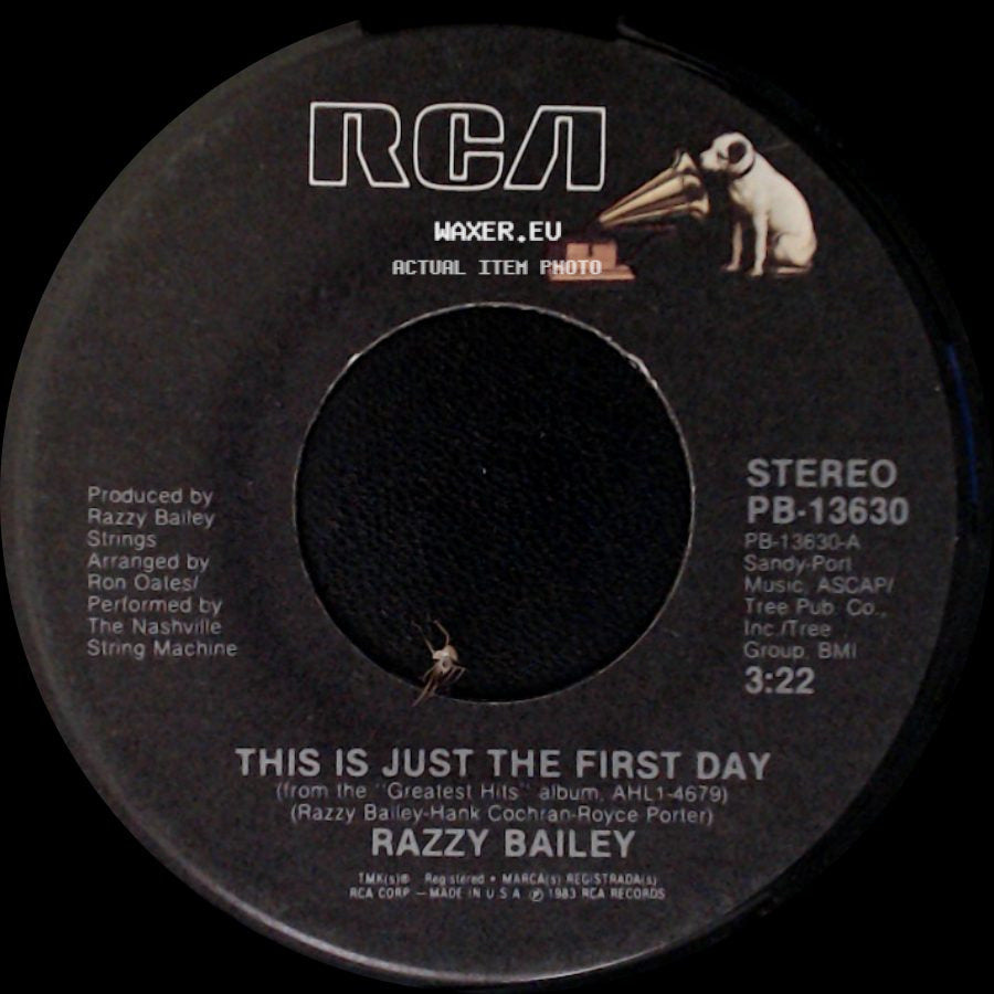 Razzy Bailey - This Is Just The First Day / Night Life side A