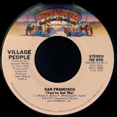 Village People - San Francisco (You've Got Me) / Village People side A