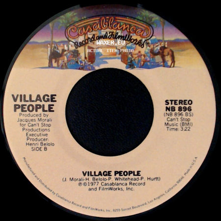 Village People - San Francisco (You've Got Me) / Village People side B