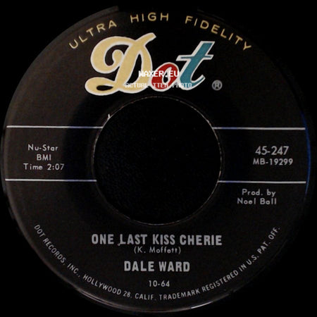 Dale Ward - Letter From Sherry / One Last Kiss Cherie side B