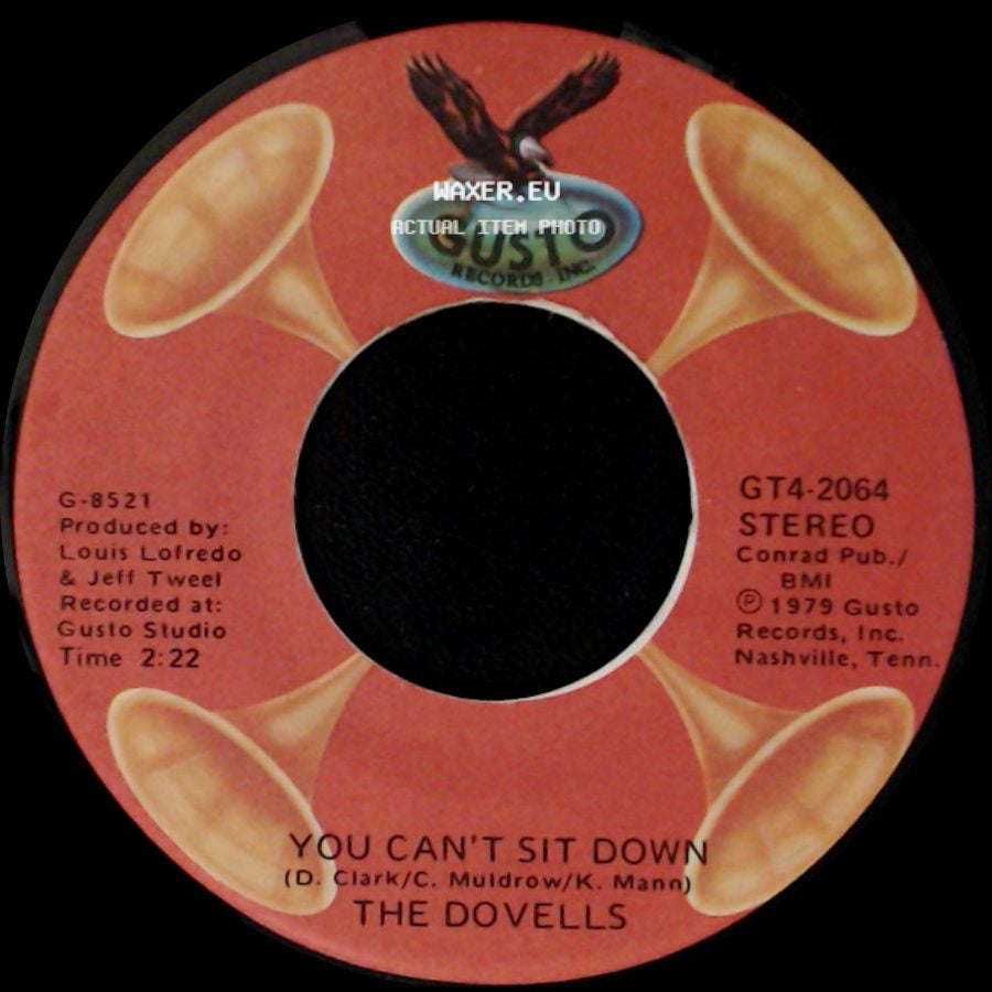 The Dovells - You Can't Sit Down / Bristol Stomp side A