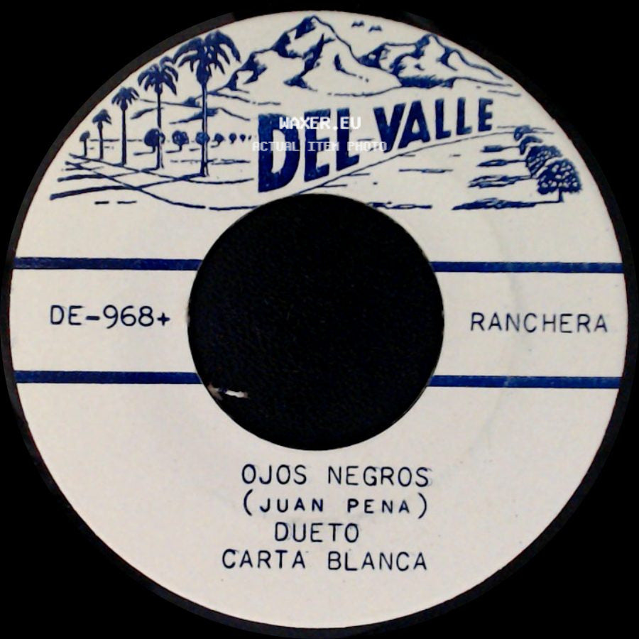 Dueto Carta Blanca - Ojos Negros / Chiquitita (Adca) side A