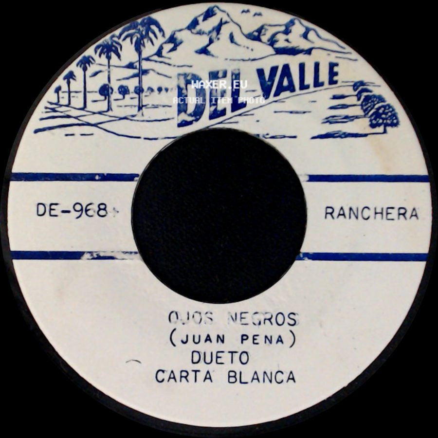 Dueto Carta Blanca - Chiquitita (Adda) / Ojos Negros side B