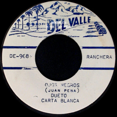 Dueto Carta Blanca - Chiquitita (Adda) / Ojos Negros side B