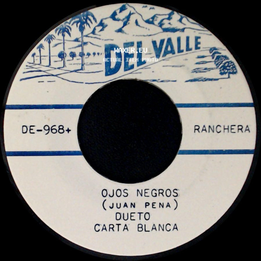 Dueto Carta Blanca - Ojos Negros / Chiquitita (Adda) side A