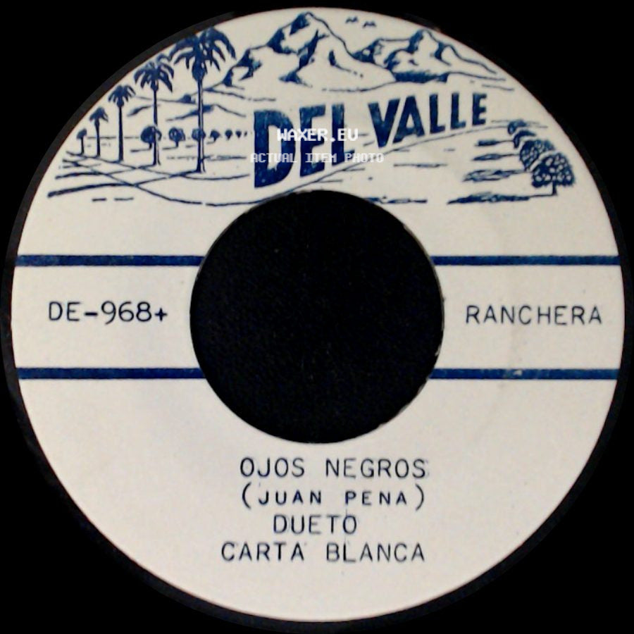 Dueto Carta Blanca - Chiquitita (Adda) / Ojos Negros side B