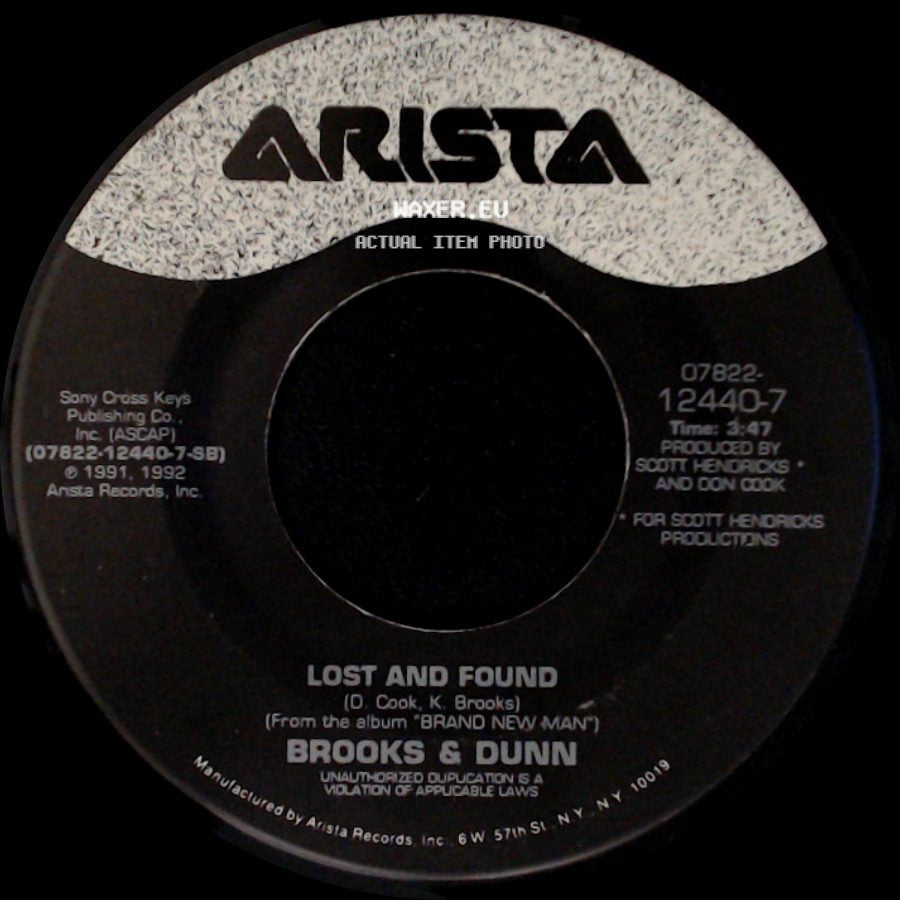 Brooks & Dunn - Boot Scootin' Boogie / Lost And Found side B