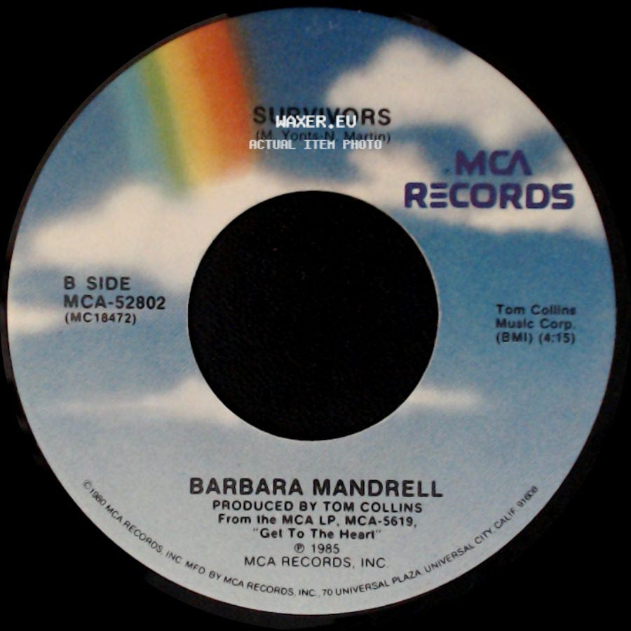 Barbara Mandrell (With The Oak Ridge Boys) / Barbara Mandrell - When You Get To The Heart / Survivors side B