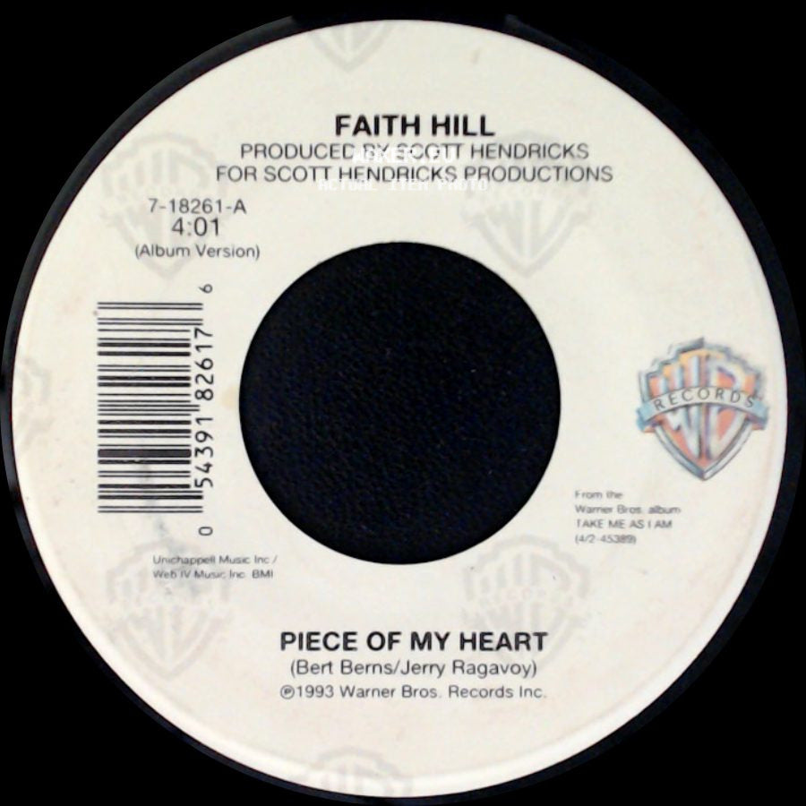 Faith Hill - Piece Of My Heart / I Would Be Stronger Than That side A