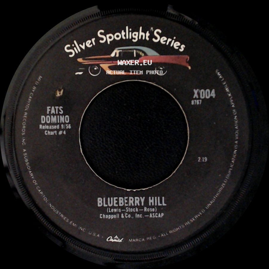 Fats Domino - Blueberry Hill / Bo Weevil side A