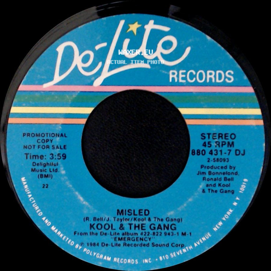 Kool & The Gang - Misled / Misled side A