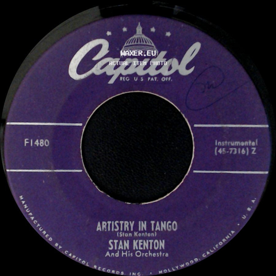 Stan Kenton And His Orchestra - September Song / Artistry In Tango side B