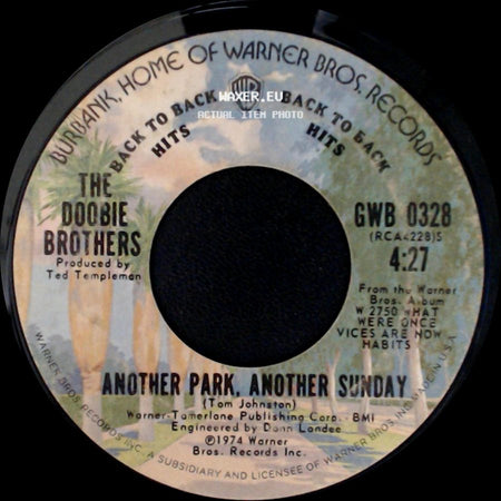 The Doobie Brothers - Another Park, Another Sunday / Eyes Of Silver side A