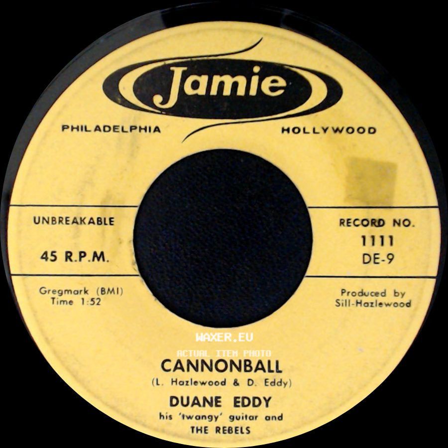 Duane Eddy - Cannonball / Mason Dixon Lion side A