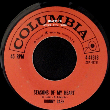 Johnny Cash - Smiling Bill Mccall / Seasons Of My Heart side B