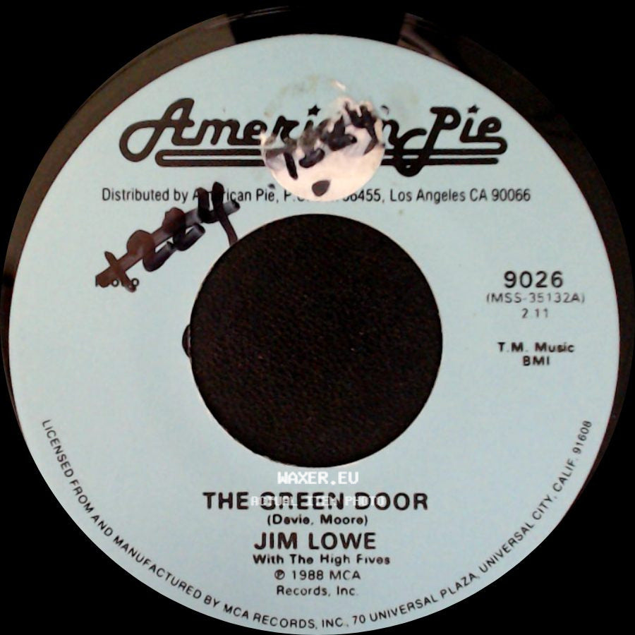 Brian Hyland / Jim Lowe - Ginny Come Lately / The Green Door side B