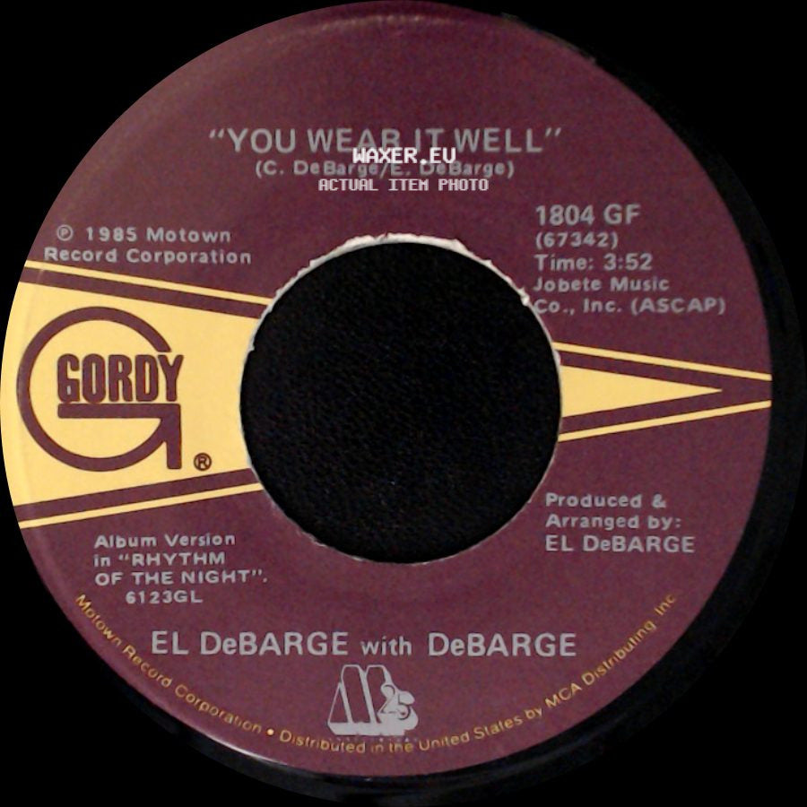 El Debarge With Debarge - Baby, Won't Cha Come Quick / You Wear It Well side B