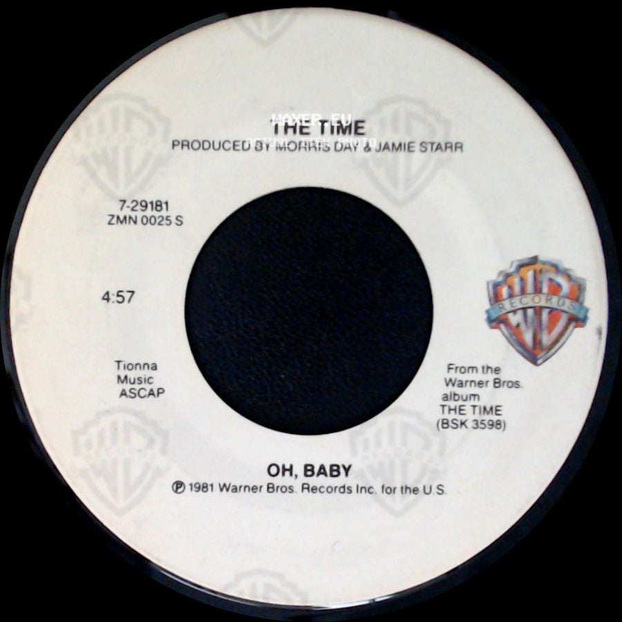 The Time - Oh, Baby / Jungle Love side A
