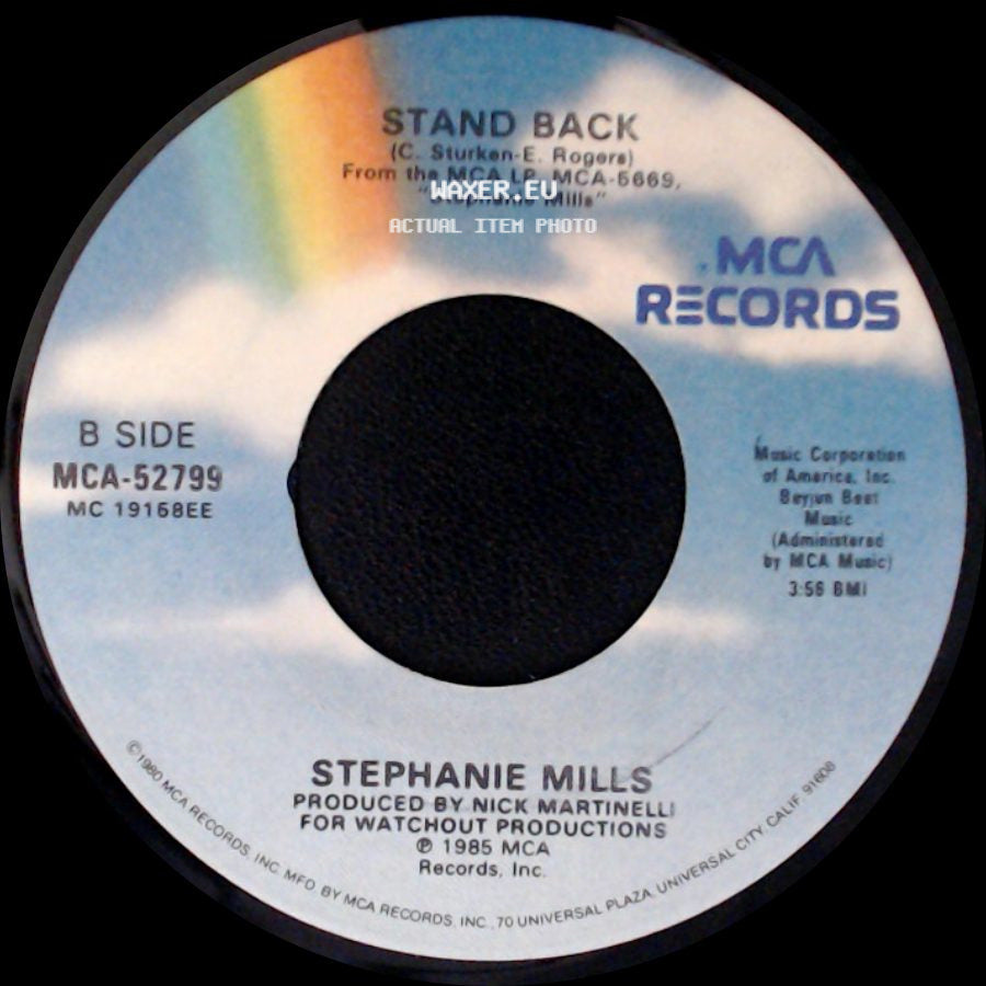 Stephanie Mills - I Have Learned To Respect The Power Of Love / Stand Back side B
