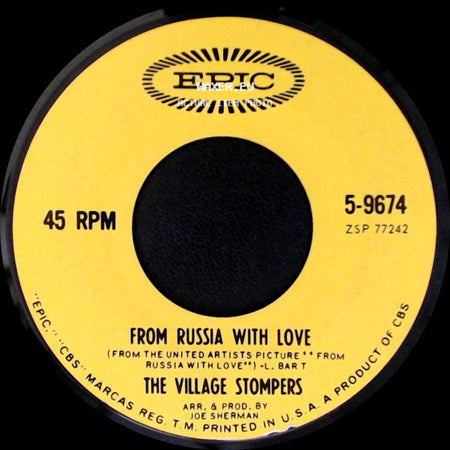 The Village Stompers - From Russia With Love / The Bridges Of Budapest side A