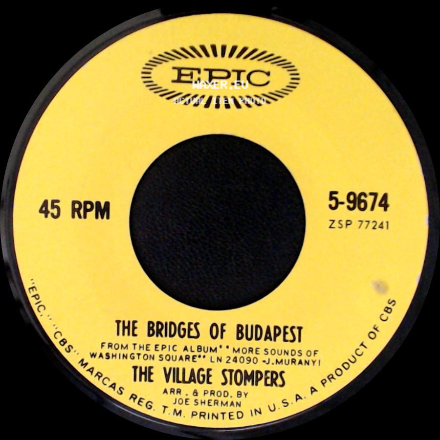 The Village Stompers - From Russia With Love / The Bridges Of Budapest side B