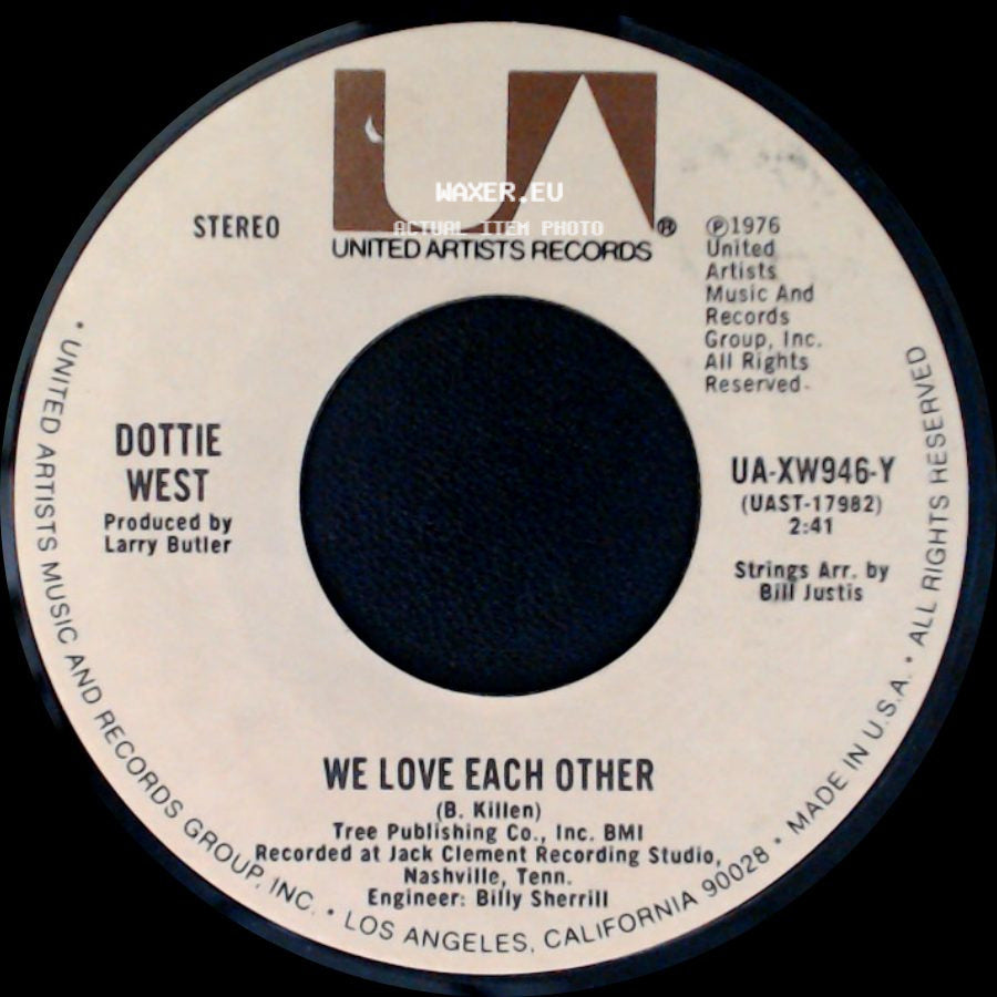 Dottie West - We Love Each Other / Every Word I Write side A