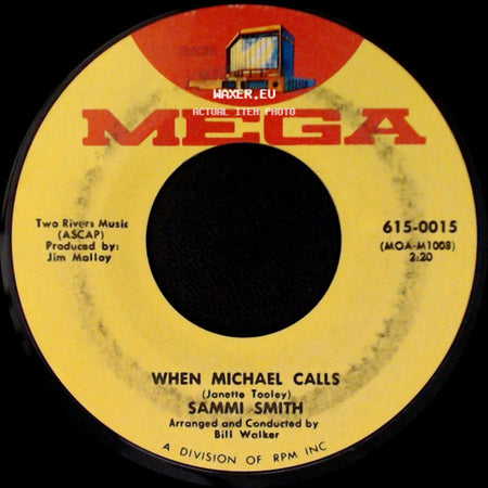 Sammi Smith - Help Me Make It Through The Night / When Michael Calls side B