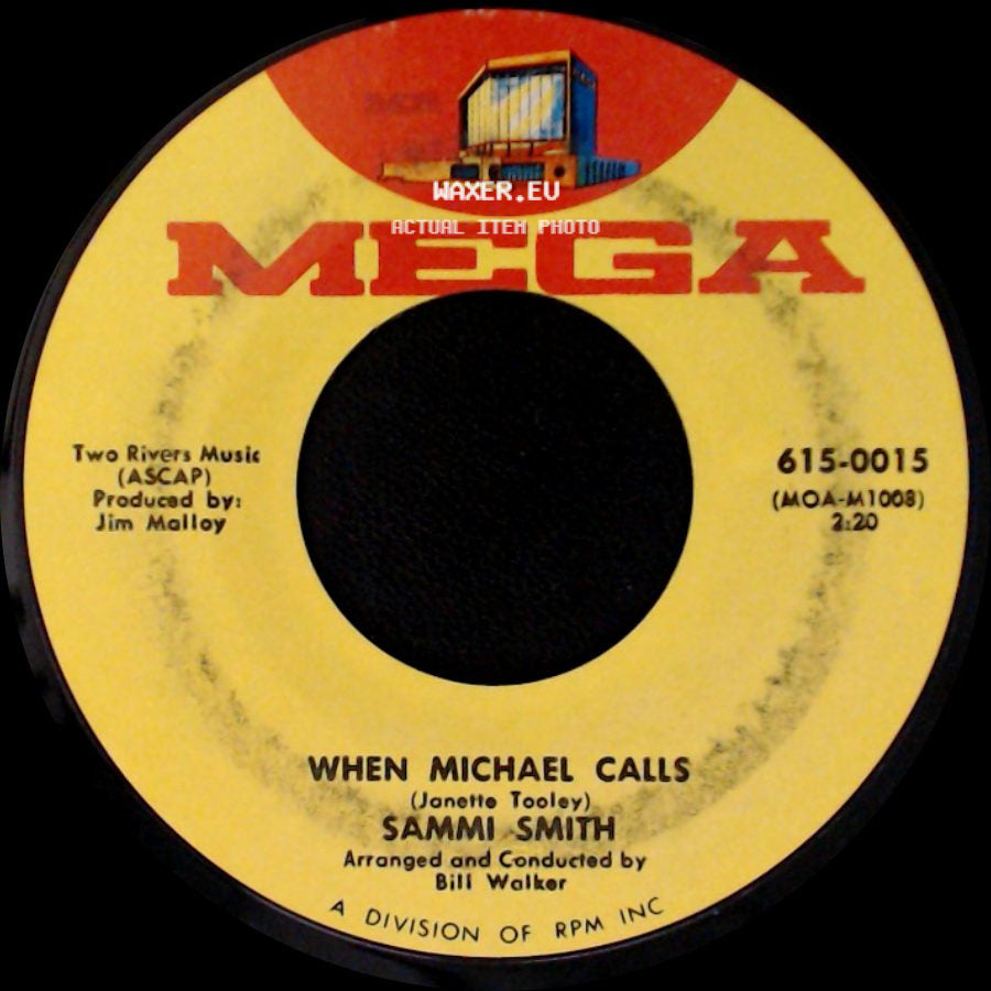 Sammi Smith - Help Me Make It Through The Night / When Michael Calls side B