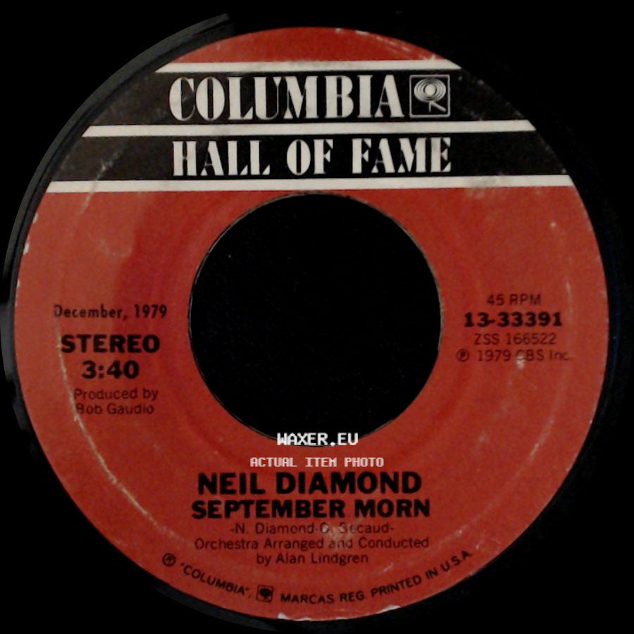 Neil Diamond - September Morn / Say Maybe side A