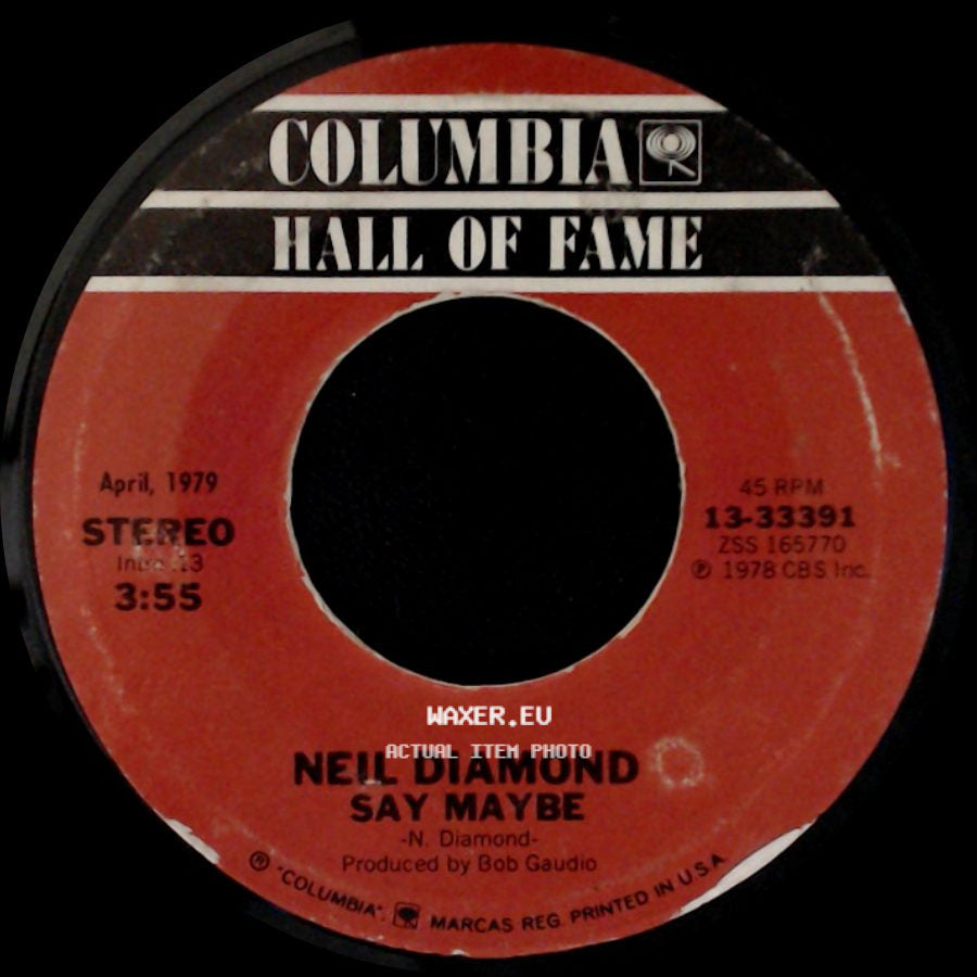 Neil Diamond - September Morn / Say Maybe side B