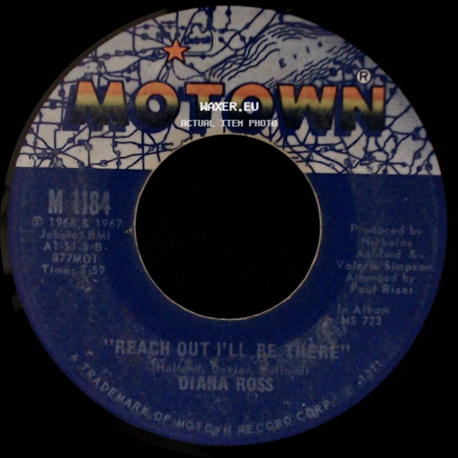 Diana Ross - (They Long To Be) Close To You / Reach Out I'll Be There side B