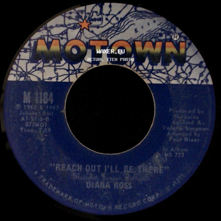 Diana Ross - (They Long To Be) Close To You / Reach Out I'll Be There side B