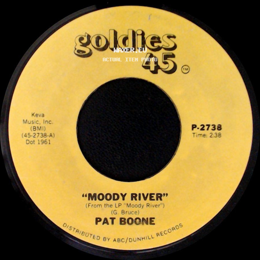 Pat Boone - Speedy Gonzales / Moody River side B