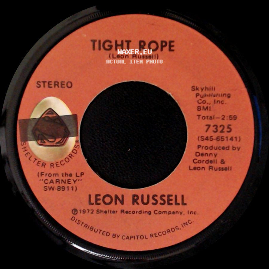 Leon Russell - This Masquerade / Tight Rope side B