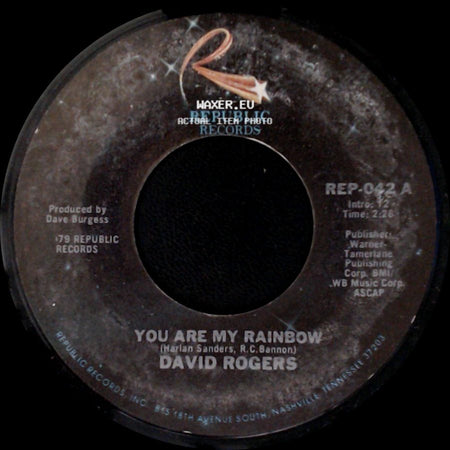 David Rogers - You Are My Rainbow / If You Should Ask side A
