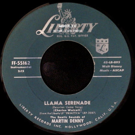 Martin Denny - Llama Serenade / Quiet Village side A