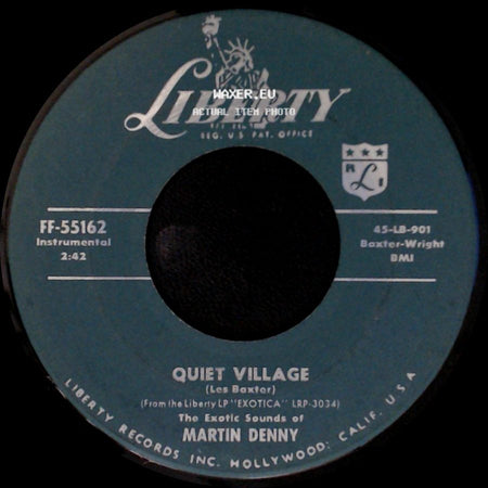 Martin Denny - Llama Serenade / Quiet Village side B