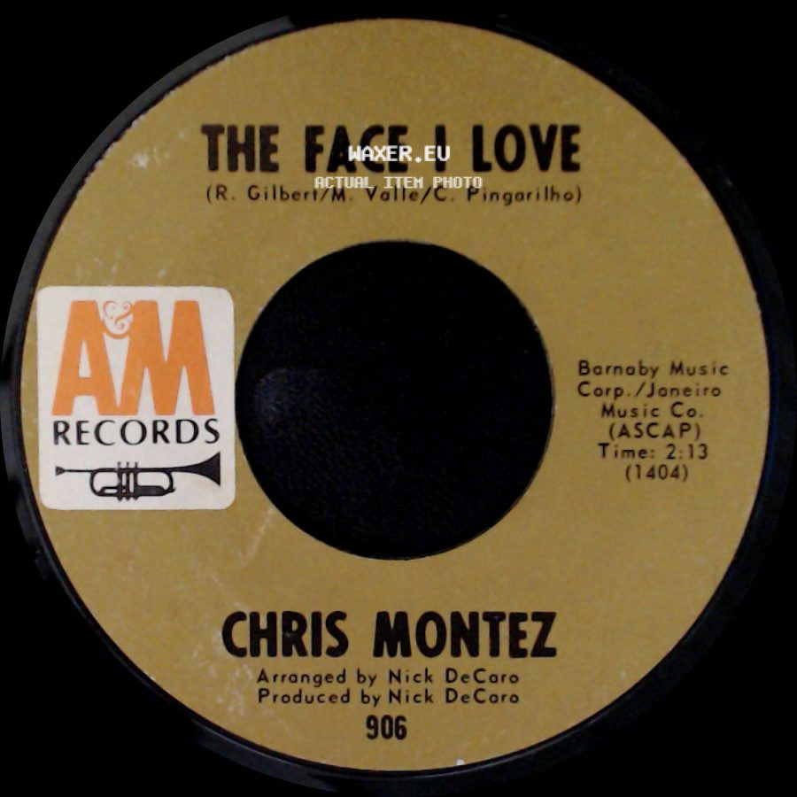 Chris Montez - The Face I Love / Once In Awhile side A
