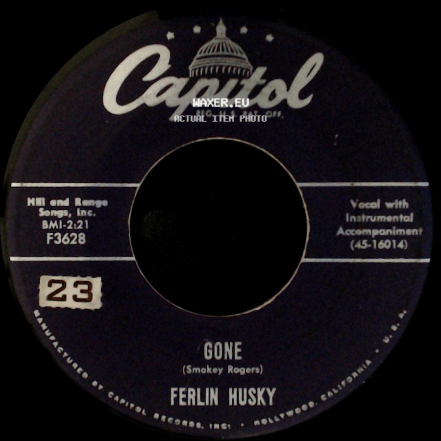 Ferlin Husky - Missing Persons / Gone side B