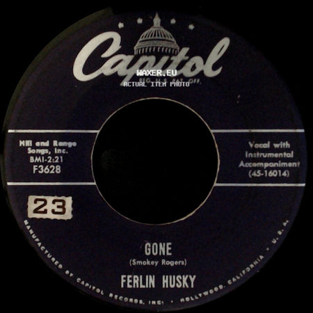 Ferlin Husky - Missing Persons / Gone side B