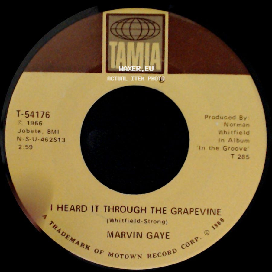 Marvin Gaye - You're What's Happening (In The World Today) / I Heard It Through The Grapevine side B