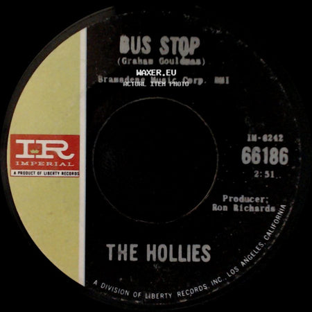 The Hollies - Don't Run And Hide / Bus Stop side B