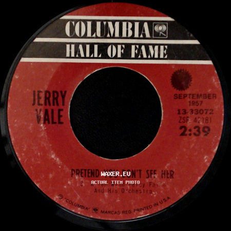 Jerry Vale - Pretend You Don't See Her / Innamorata (Sweetheart) side A